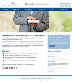 Web Design by jeckx2 for Zetablue | Design: #2193177