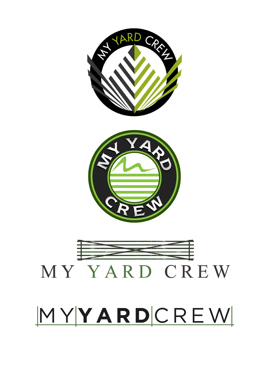Logo Design by doodlebag for Yard Crew | Design #10065960