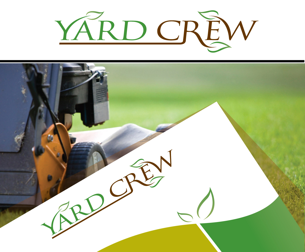 Logo Design by blue eye for Yard Crew | Design #10094135