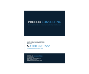 Visitenkarten-Design von Cordero Producciones für dieses Projekt | Design: #10100810
