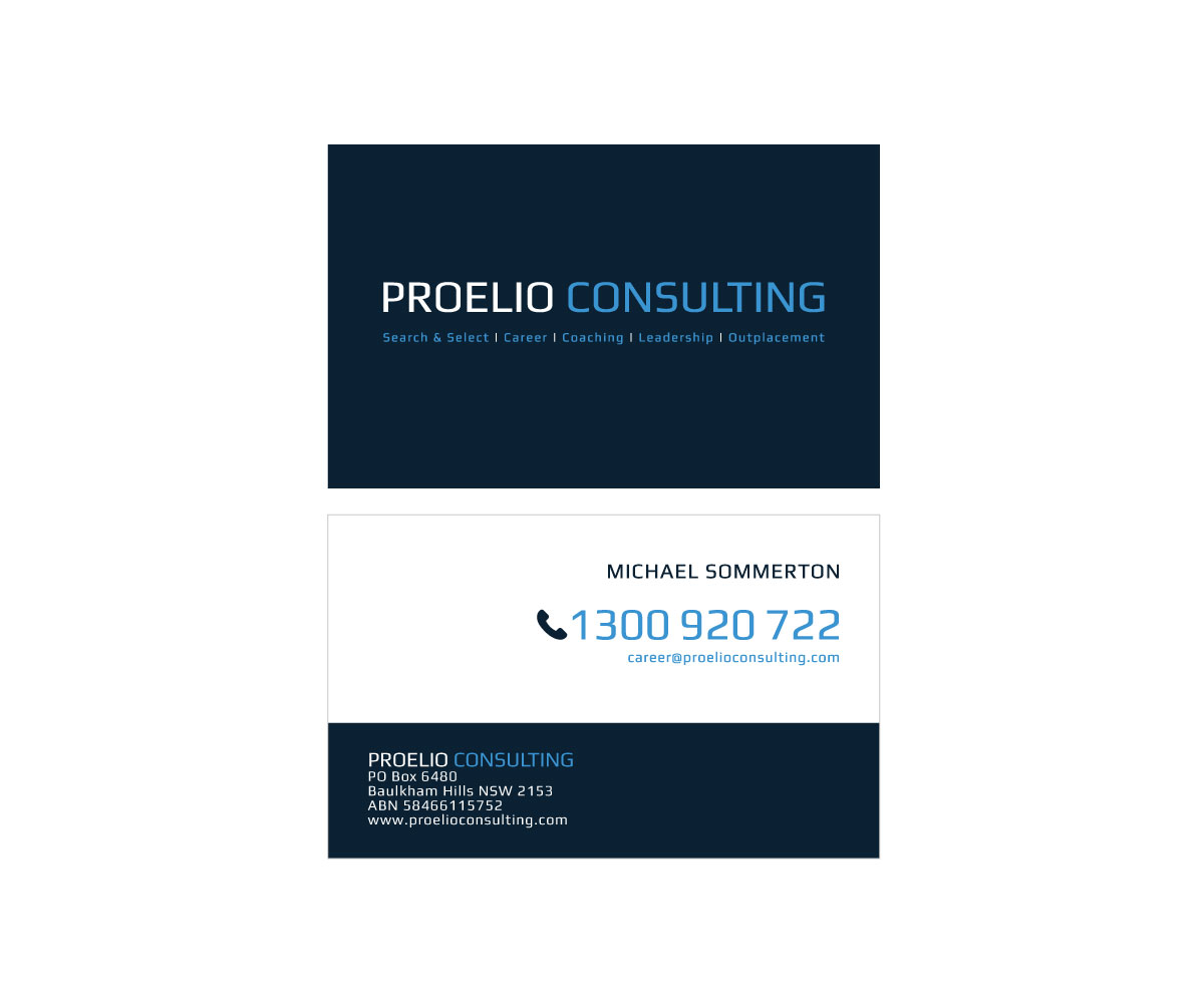 Visitenkarten-Design von Cordero Producciones für dieses Projekt | Design #10100811