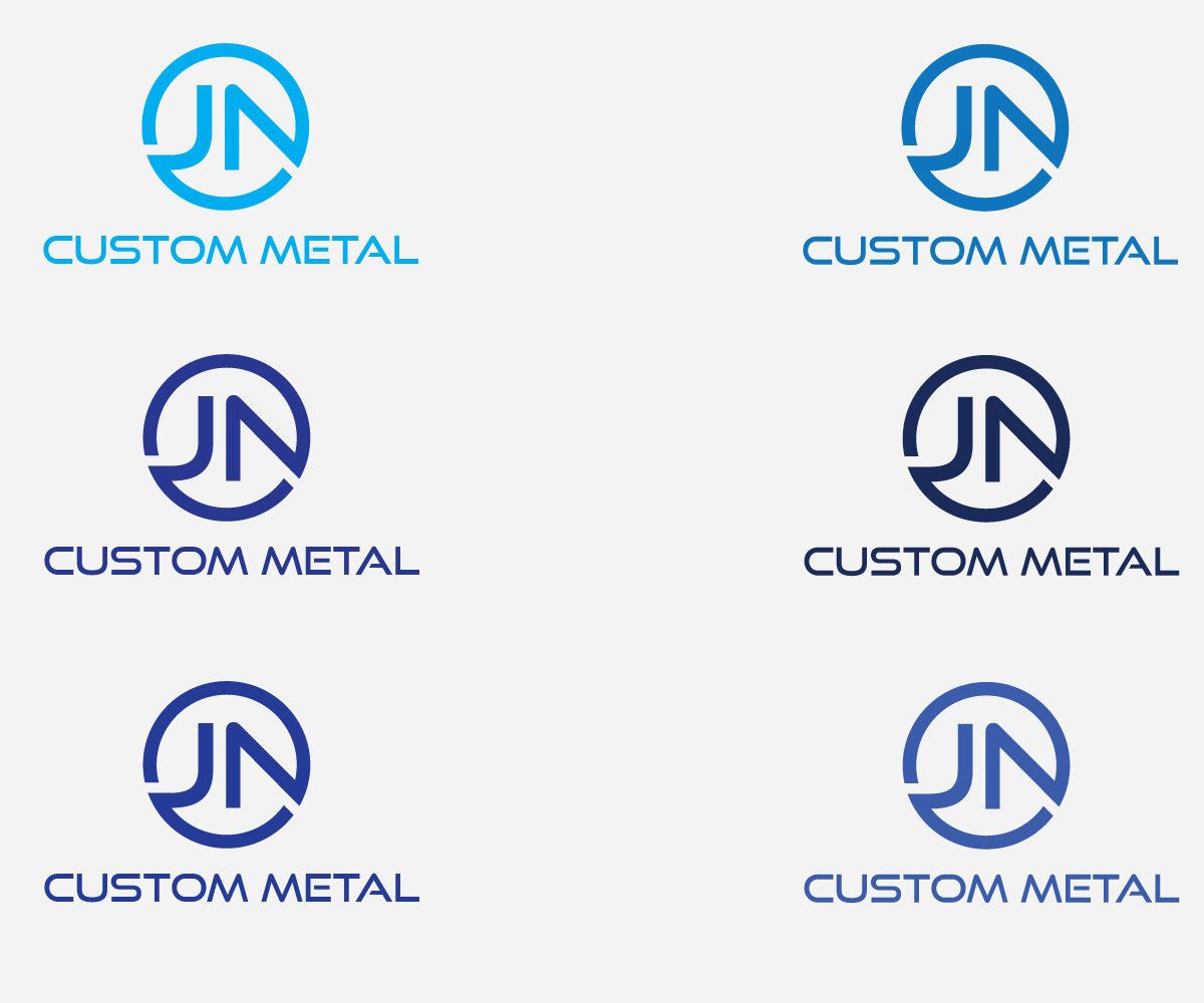 Logo Design by yoossefMaroc for JN Custom Metal | Design #10178620