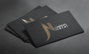 Logo Design by Vic for JN Custom Metal | Design: #10115466