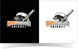 Logo-Design von r-toha für Honey Badger Cricket | Design: #10093170