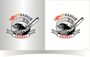 Logo-Design von r-toha für Honey Badger Cricket | Design #10110492
