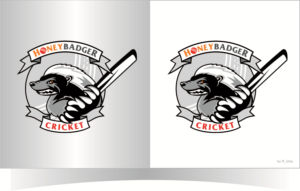 Logo-Design von r-toha für Honey Badger Cricket | Design: #10110494