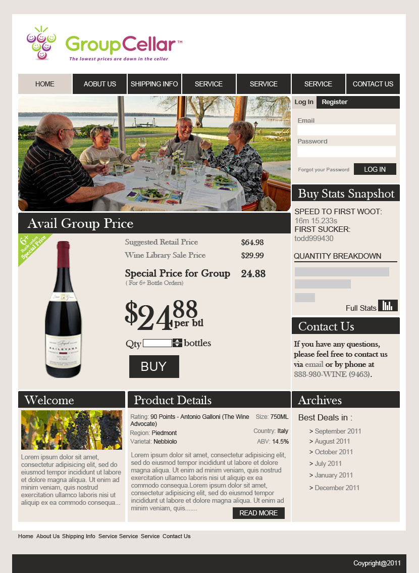Web Design by Parul for Oculus Fitness LLC | Design #467380