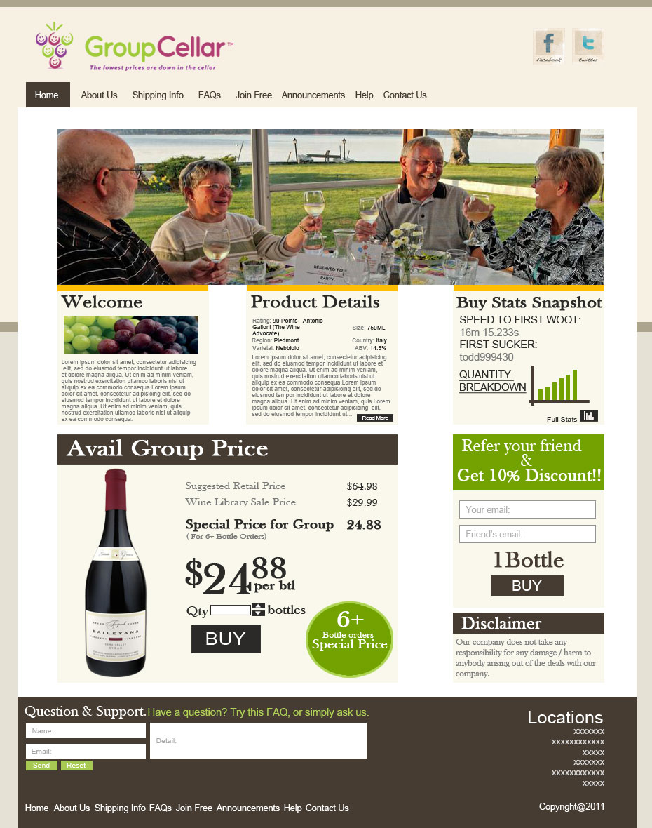 Web Design by Parul for Oculus Fitness LLC | Design #475210