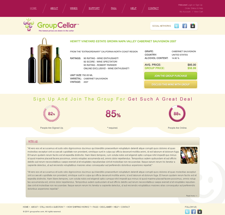Web Design by Enliven for Oculus Fitness LLC | Design #469177
