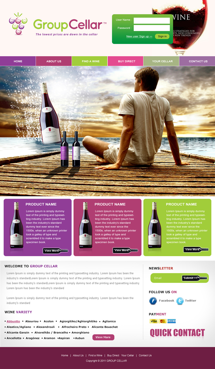 Web Design by pb for Oculus Fitness LLC | Design #452798
