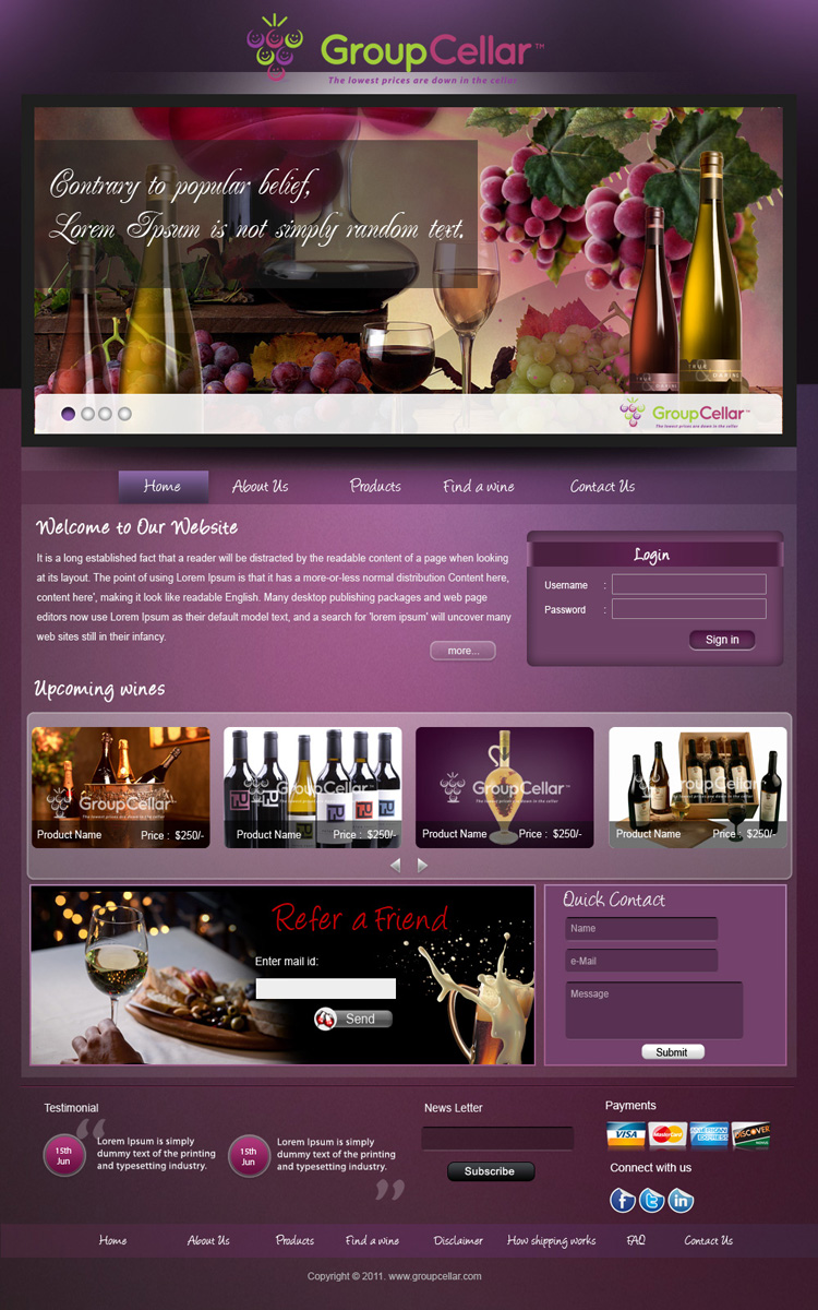 Web Design by pb for Oculus Fitness LLC | Design #452887