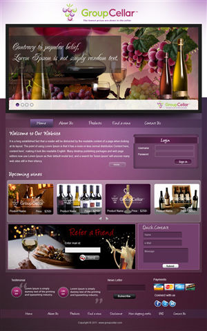 Web Design by pb for Oculus Fitness LLC | Design: #452898