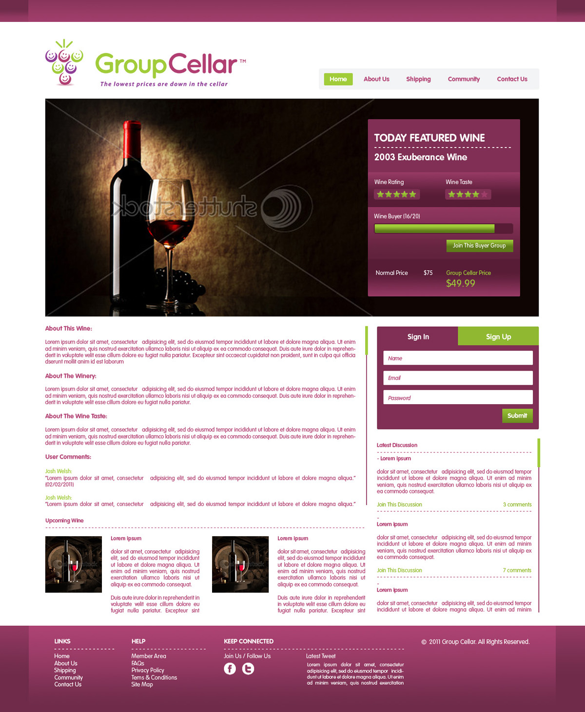 Web Design by Insight for Oculus Fitness LLC | Design #471466