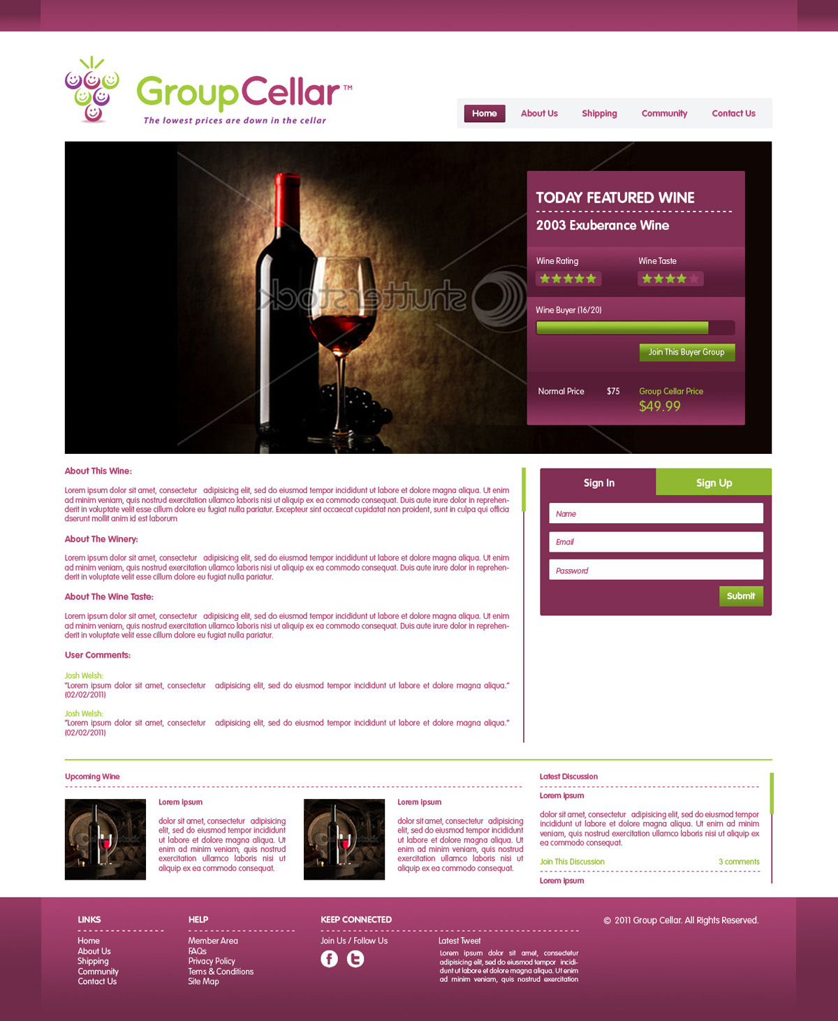 Web Design by Insight for Oculus Fitness LLC | Design #471854