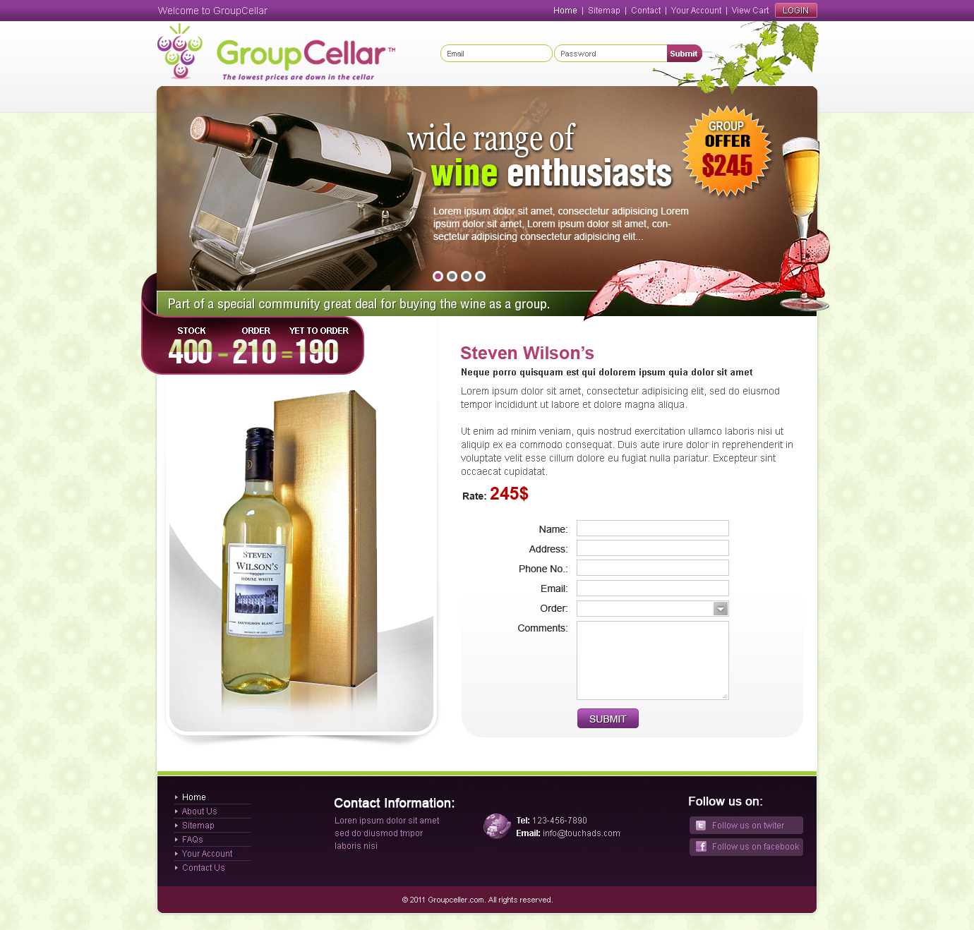 Web Design by Timefortheweb for Oculus Fitness LLC | Design #448631