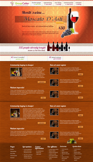 Web Design by designer for Oculus Fitness LLC | Design: #471199
