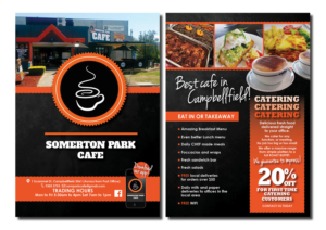 Flyer-Design von Kelalo für Somerton Park Cafe | Design: #10182391