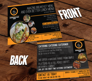 Flyer Design by Agarwal for Somerton Park Cafe | Design #10175356