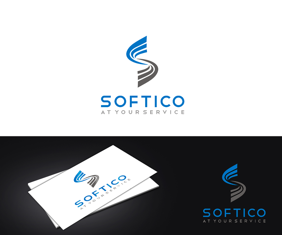 Logo Design by Vishak vasu for Softico | Design #10222288