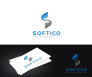 Logo Design by Vishak vasu for Softico | Design #10222288