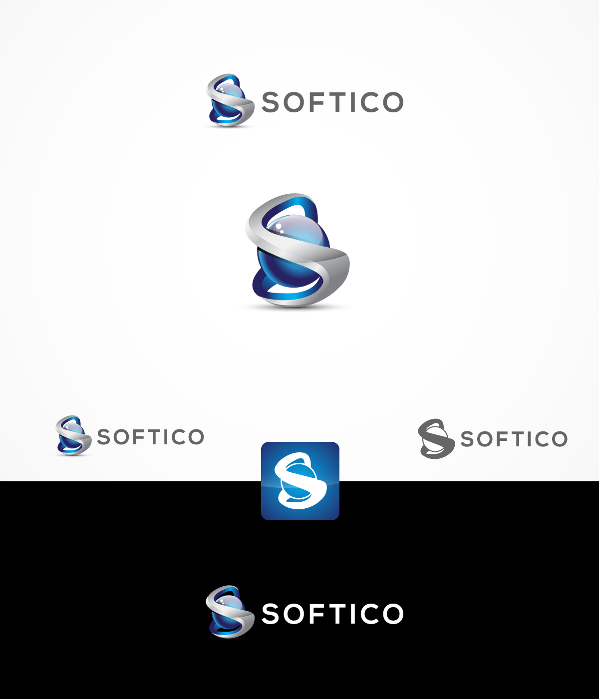 Logo Design by Ben Naveed for Softico | Design #10193056