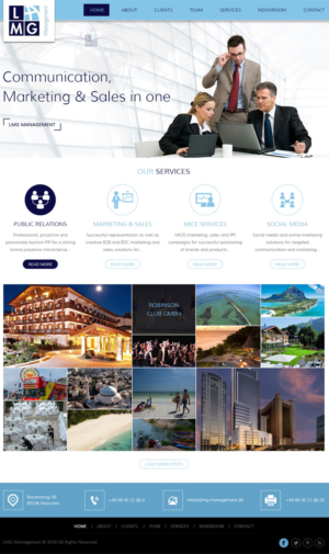 Landing Page Design by Creative Usha