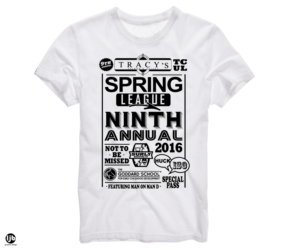 9th Annual TCUL Spring League | T-shirt Design by lisa