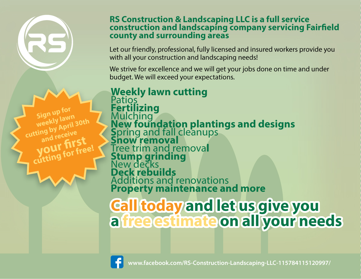 Postcard Design by neyjcolmenares for RS Construction & Landscaping LLC | Design #10083010