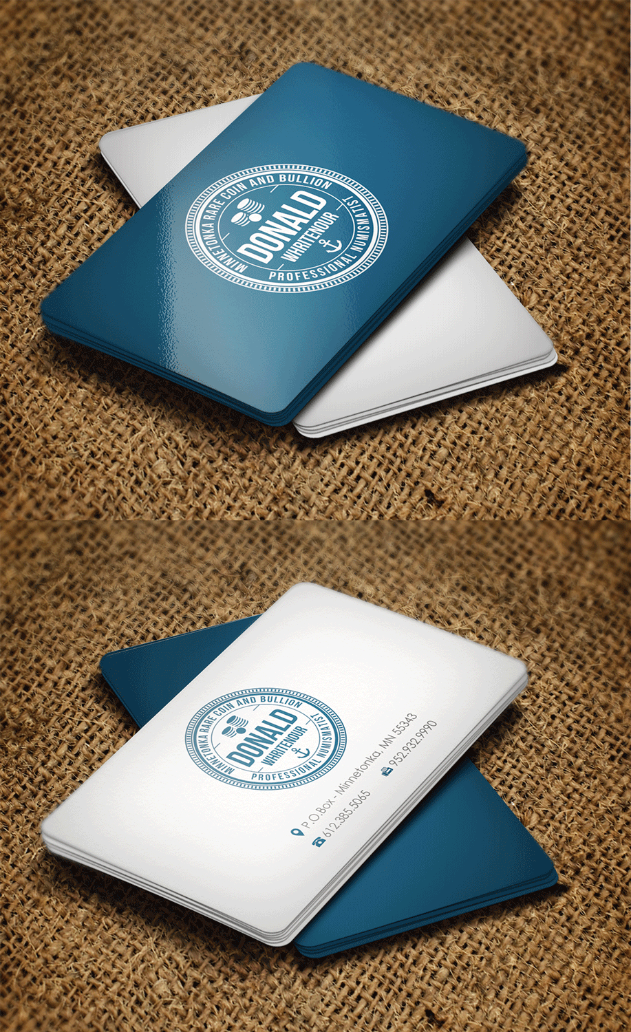 Visitenkarten-Design von Riz' für dieses Projekt | Design #10088149