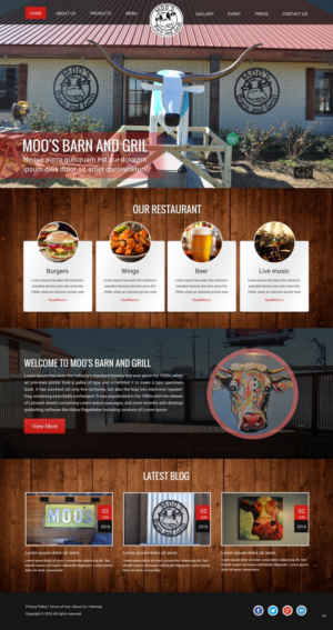 Web Design by pb for this project | Design: #10103717