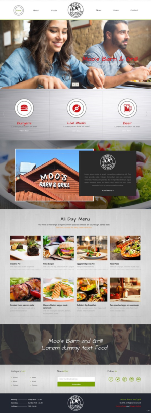 Web Design by pb for this project | Design: #10141566
