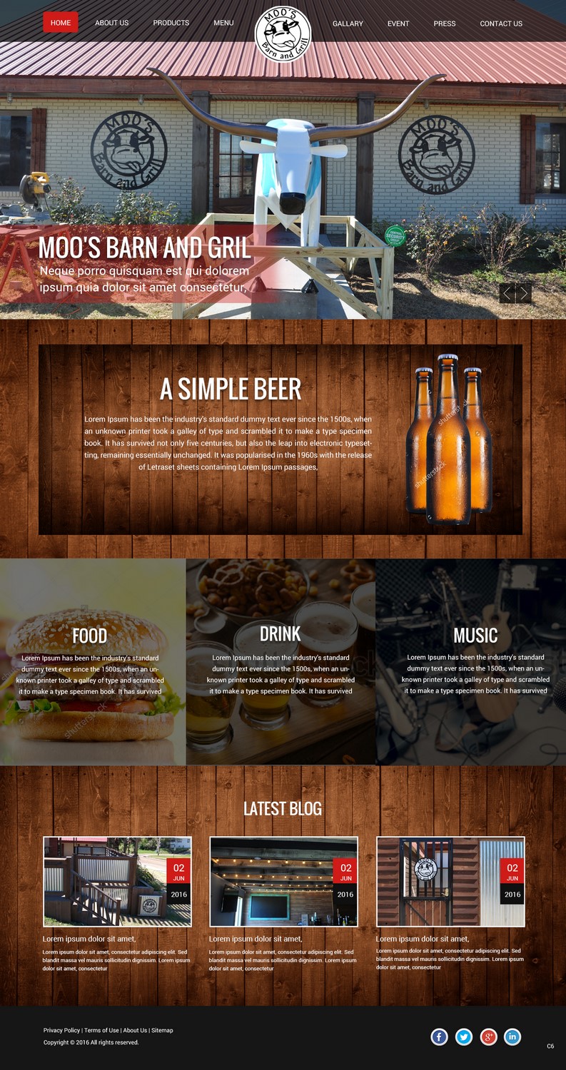 Web Design by pb for this project | Design #10655090