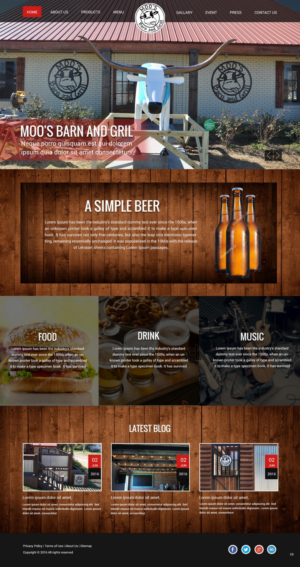 Web Design by pb for this project | Design: #10655090