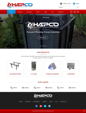 Design Wordpress par pb pour RM Brands Inc | Design : #10094404
