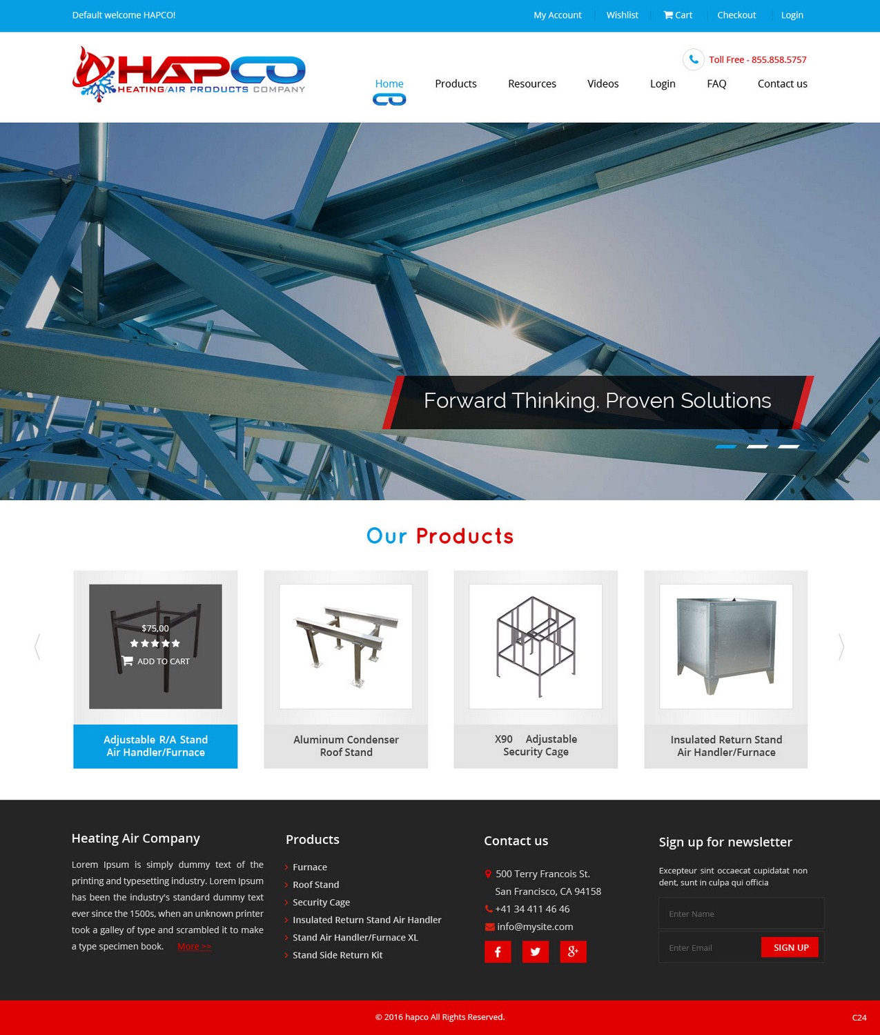 Wordpress Design by pb for RM Brands Inc | Design #10094405