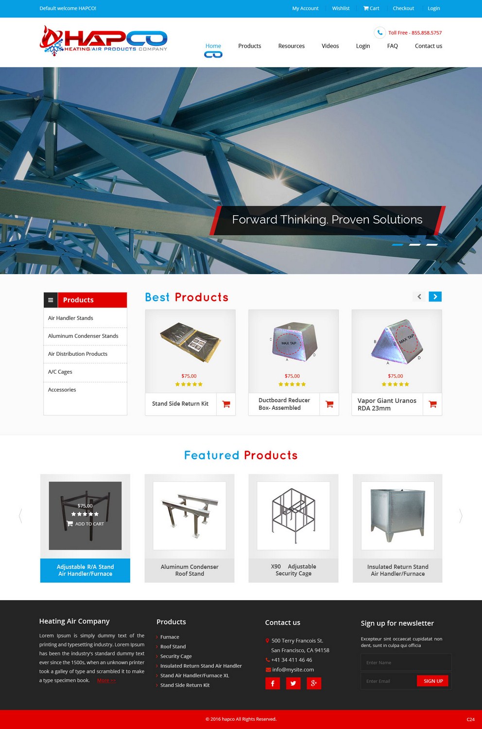 Wordpress Design by pb for RM Brands Inc | Design #10094409
