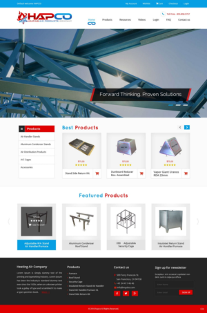 Design Wordpress par pb pour RM Brands Inc | Design : #10094409