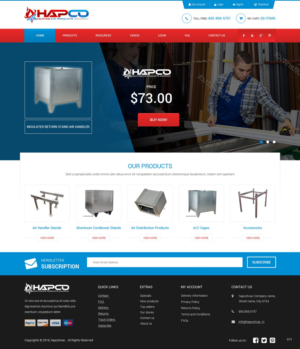 Design Wordpress par pb pour RM Brands Inc | Design : #10094424