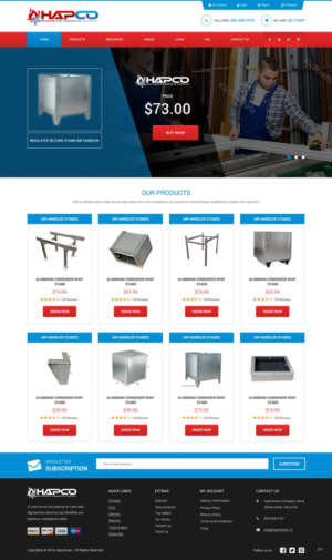 Design Wordpress par pb pour RM Brands Inc | Design : #10094425