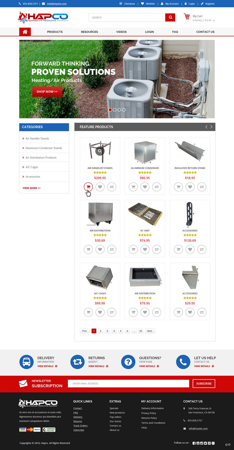 Wordpress Design by pb for RM Brands Inc | Design #10094453