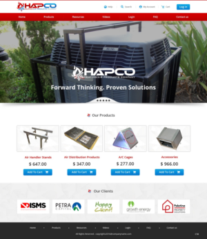 Design Wordpress par pb pour RM Brands Inc | Design : #10094472