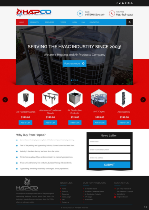 Design Wordpress par pb pour RM Brands Inc | Design : #10094473