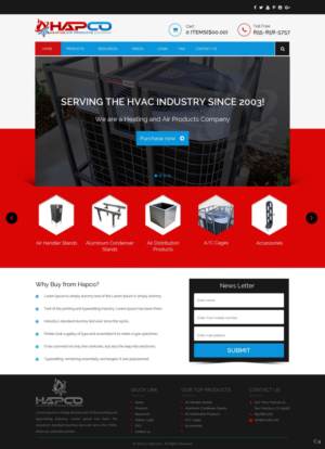 Design Wordpress par pb pour RM Brands Inc | Design : #10094476