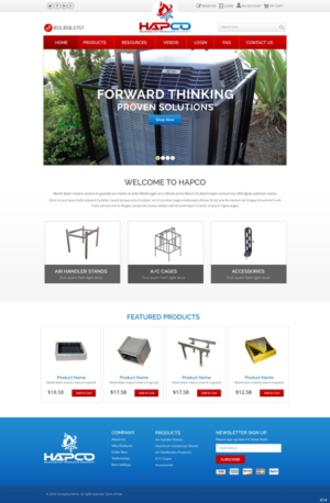 Design Wordpress par pb pour RM Brands Inc | Design : #10094479