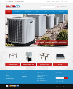 Design Wordpress par pb pour RM Brands Inc | Design : #10094481