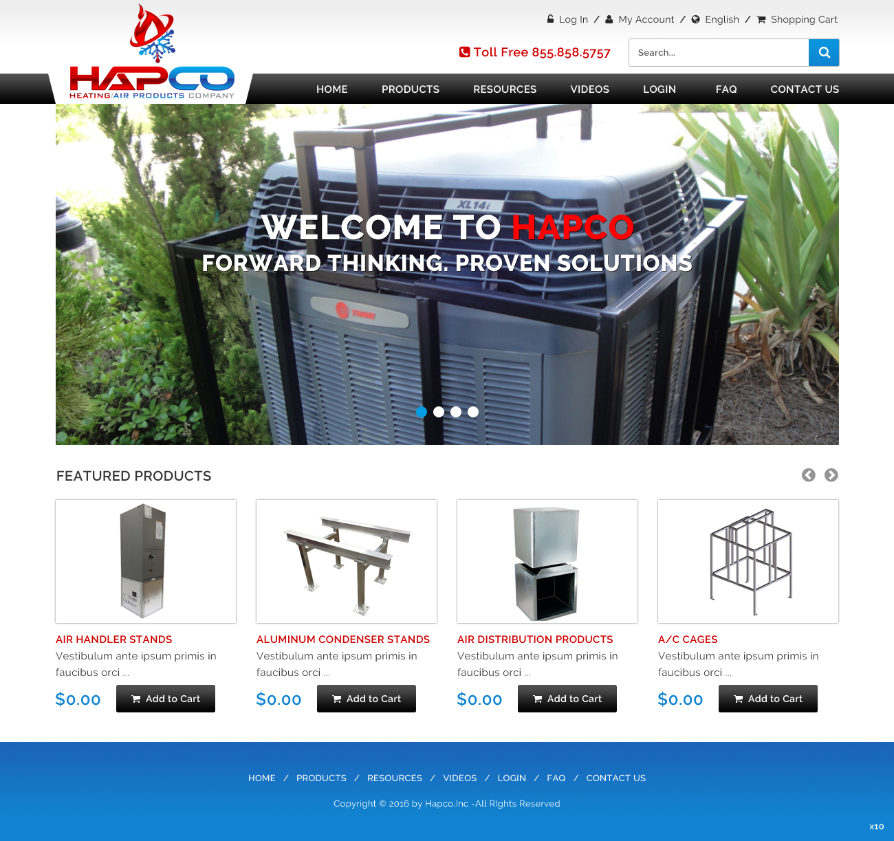 Wordpress Design by pb for RM Brands Inc | Design #10103630