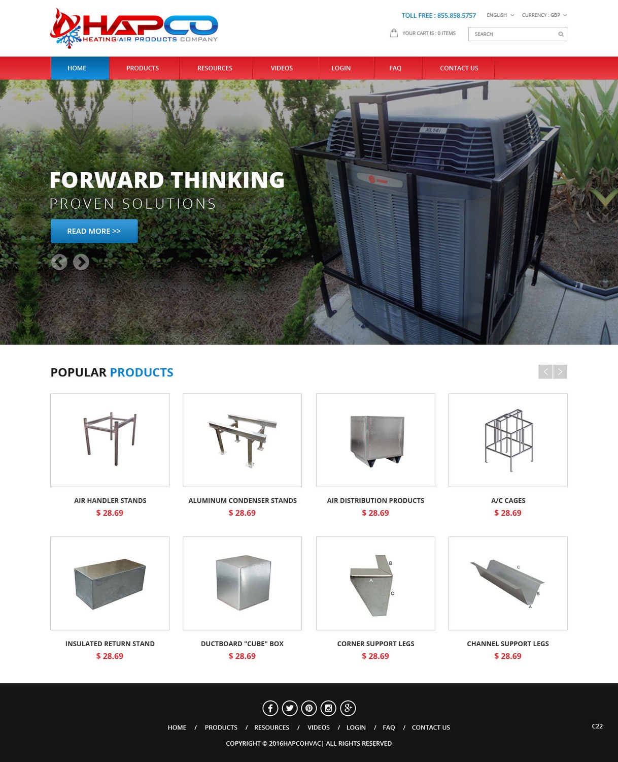 Wordpress Design by pb for RM Brands Inc | Design #10103660