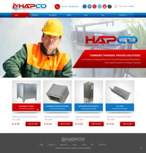 Design Wordpress par pb pour RM Brands Inc | Design : #10103662