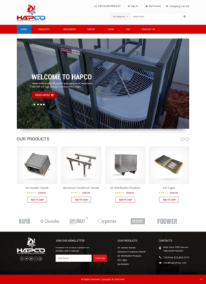 Wordpress Design by pb for RM Brands Inc | Design: #10103673