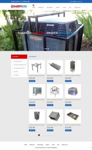 Wordpress Design by pb for RM Brands Inc | Design: #10110801